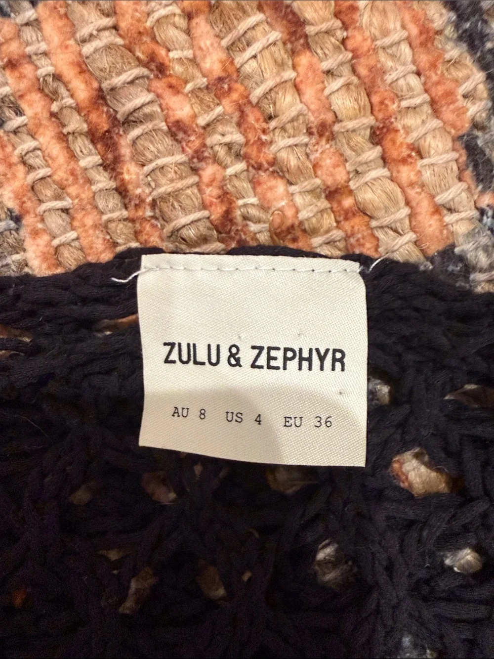 Zulu & Zephyr crochet cover up